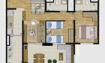 Imagem 6: Apartamento à venda no Ipiranga, São Paulo-SP: 3 quartos, 1 suíte, 2 banheiros, 1 vaga, 87