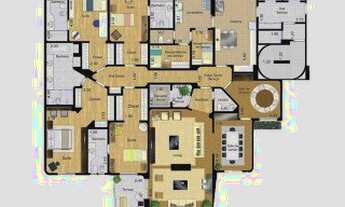 Imagem 6: Apartamento de Luxo à Venda em Santo Amaro - 4 Quartos, 4 Suítes, 5 Banheiros, 4 Vagas de