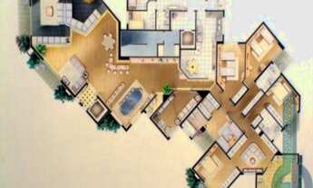 Imagem 2: Luxuoso apartamento à venda no Jardim, Santo André-SP: 4 quartos, 4 suítes, 5 banheiros, 4