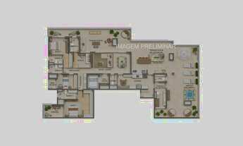 Imagem 3: Apartamento de luxo à venda no Alameda Tatuapé Condomínio Clube Residence, São Paulo-SP, V