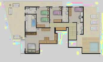 Imagem 5: Imperdível apartamento de luxo com 4 suítes no Condomínio Design Campo Belo, São Paulo-SP