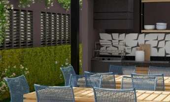 Imagem 2: Apartamento de 2 quartos e 1 suíte com 2 vagas na Icony Campestre em Santo André-SP: perfe