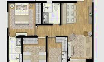 Imagem 4: Apartamento de 2 quartos com suíte e vaga na Saúde - Condomínio Edifício Botanic São Paulo