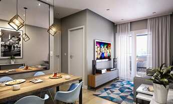 Imagem 2: Apartamento de 2 quartos com suite e vaga de garagem na Vila Tibiriçá, Santo André-SP: 55m