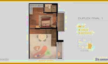 Imagem 7: Apartamento em Bairro Jardim Santo André SP, apartamento duplex em bairro Jardim Santo And