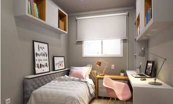 Imagem 5: Apartamento à venda em Santo André-SP Vila Tibiriçá 2 quartos 1 suíte 2 banheiros 1 v