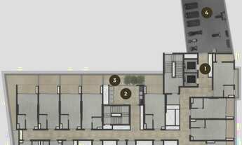 Imagem 7: 1 dormitório, 1 banheiros, 25M² de Área Construída
