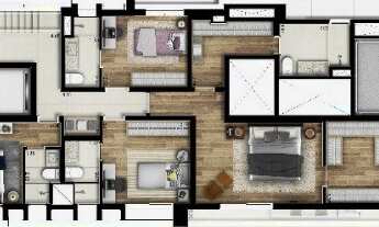 Imagem 6: Condomínio Stratos Itaim, Cobertura triplex a venda em Itaim Bibi São Paulo SP, apartment