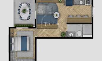 Imagem 7: 2 dormitórios, 1 banheiros, 39M² de Área Construída