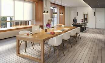 Imagem 7: Apartamento à venda no Brooklin Paulista, São Paulo-SP: 1 quarto, 1 banheiro, 28m² de área