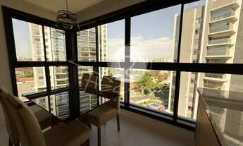 Imagem 2: Apartamento mobiliado com 1 quarto 2 garagens para Locação Nova Campinas - Façanha Imóveis