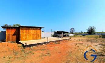 Imagem 6: Chácara de 1.047m² com água, alambrado, próximo da rodovia, topologia plana