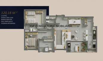 Imagem 3: Apartamento à venda em Indaiatuba-SP, Jardim Park Meraki: 3 quartos, 3 suítes, 4 banheiros