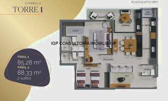 Imagem 3: 2 dormitórios na Rua Oswaldo Cruz