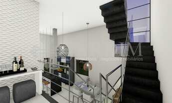 Imagem 7: SOBRADO COM PROJETO MODERNO E CONTEMPORÂNEO, TODA VENTILADA, VIDRO INTEIRIÇO NA LATERAL DA