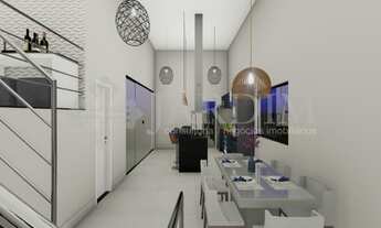 Imagem 4: SOBRADO COM PROJETO MODERNO E CONTEMPORÂNEO, TODA VENTILADA, VIDRO INTEIRIÇO NA LATERAL DA