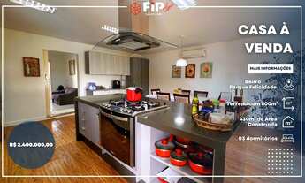 Imagem: Casa disponível para venda no Parque Felicidade