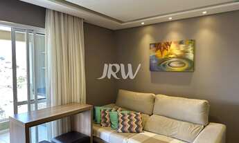 Imagem 3: APARTAMENTO MOBILIADO NO EDIFÍCIO WINDS 3 dormitórios, sala de estar e jantar, WC social e