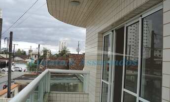 Imagem 3: Casa sobreposta alta independente para Locação na Vila Tupi em Praia Grande SP, 02 dormitó