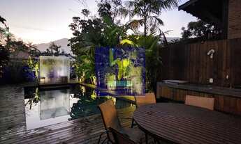 Imagem 5: Aluguel de Casa de Luxo em Juquehy com 4 Suítes a 400m da Praia em São Sebastião-SP