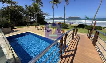 Imagem 3: Aluguel Temporada em Condomínio Pé na Areia em Juquehy, São Sebastião-SP: Casa Luxuosa com