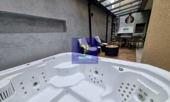 Imagem 2: Linda casa de 3 quartos com jacuzzi e piscina no Condomínio Marinas de Juquehy em São Seba