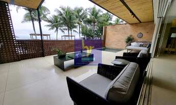 Imagem 4: Luxuosa casa para locação no Condomínio Front Beach pé na areia em Juquehy-SP! 5 suítes, j