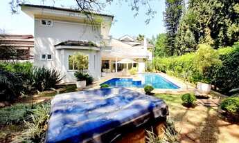 Imagem 2: Sobrado alto padrão no Condomínio Lago Azul, condomínio fechado Araçoiaba da Serra, 5 suít