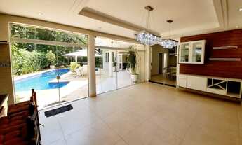 Imagem 4: Sobrado alto padrão no Condomínio Lago Azul, condomínio fechado Araçoiaba da Serra, 5 suít