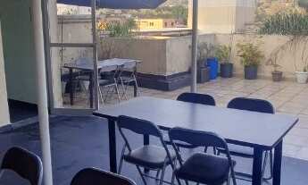 Imagem 1: LINDA COBERTURA - DE 140 M2 - COM CHURRASQUEIRA PLANTA INFERIOR 70 m² PLANTA SUPERIOR T