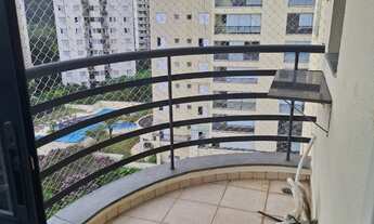 Imagem 3: Lindo apartamento com sala integrada com a cozinha, varanda na sala e na suite