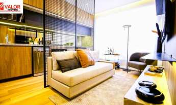 Imagem 2: STUDIO COM 35 M2 - no contra piso DORMITORIO, COZINHA, SACADA, BANHEIRO, SEM VAGA DE GA