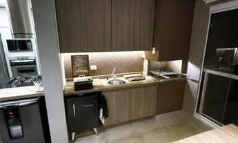 Imagem 3: VENDA APARTAMENTO ANDAR ALTO - NO MORUMBI Apartamento com 74 m², living amplo, 2 suítes