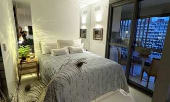 Imagem 2: FLAT Apartamento com 1 Quarto e 1 banheiro à Venda, 44 m². Encante-se com este lindo apa