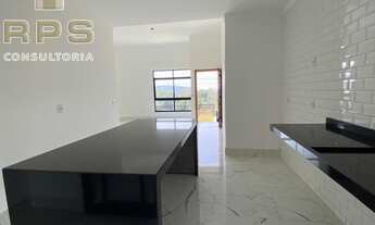 Imagem 5: Imóvel novo com : Cozinha integrada com espaço gourmet Sala com pé direito duplo Churra