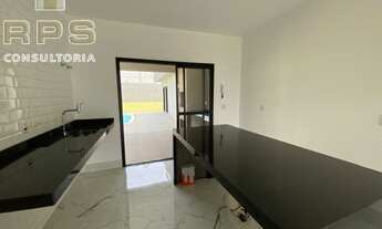 Imagem 6: Imóvel novo com : Cozinha integrada com espaço gourmet Sala com pé direito duplo Churra