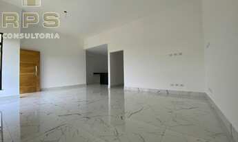 Imagem 4: Imóvel novo com : Cozinha integrada com espaço gourmet Sala com pé direito duplo Churra