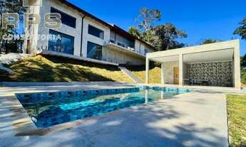 Imagem 1: Casa de campo em condomínio de chácaras em Atibaia, com 04 suítes, piscina com hidro, área