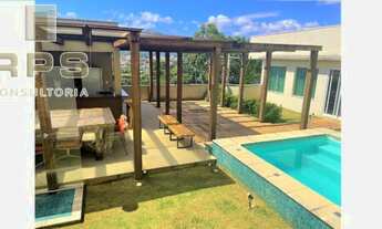 Imagem: Casa de alto padrão em Atibaia, vista para