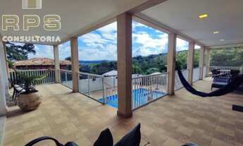 Imagem 3: Casa de campo em condomínio de chácaras em Atibaia, com 06 suítes, piscina climatizada, ár