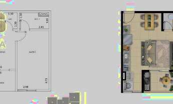 Imagem 6: Apartamento no Trenza Vivace em Atibaia, 1 quartto e 1 vaga
