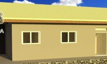 Imagem 6: Casa térrea em Jarinu com dois quartos, sendo 1 suíte, cozinha em conceito aberto, espaço