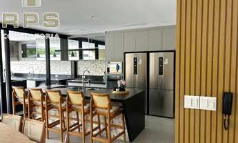 Imagem 5: Casa alto padrão com 6 Suítes, Sauna, Piscina Aquecida com cascata, SPA para 8 lugares ,Pr