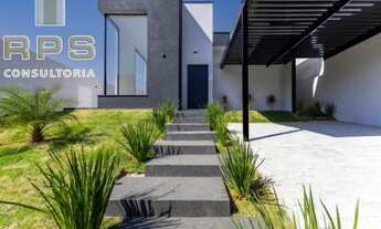 Imagem 2: Casa moderna a venda no Serras de Atibaia II com 3 dormitórios, sendo 1 suíte master, áre