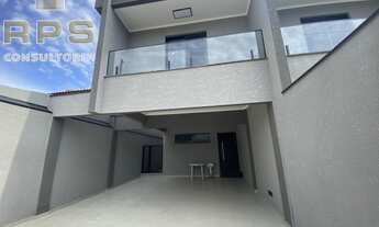 Imagem 3: Casa nova com 150 m². Imóvel com 03 suites,Sala de estar e jantar, Cozinha americana, Lava