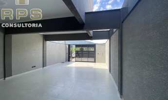 Imagem 2: Casa nova com 150 m². Imóvel com 03 suites,Sala de estar e jantar, Cozinha americana, Lava