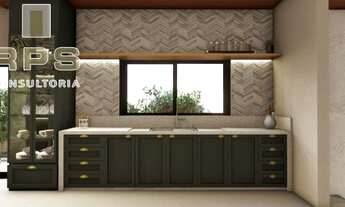 Imagem 5: Casa no Serras de Atibaia em construção, com previsão de entrega em Novembro de 2025, 3 qu