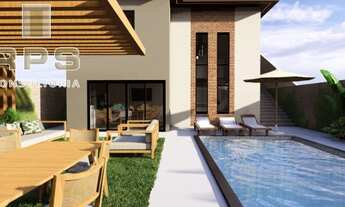 Imagem: Casa no Serras de Atibaia em construção