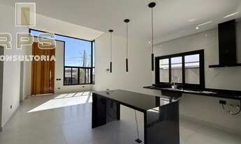 Imagem 3: Casa térrea no Condomínio Terras de Atibaia 1 com 3 quartos sendo 1 suíte com closet, lava