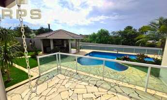 Imagem: Casa totalmente térrea no Condomínio Quintas